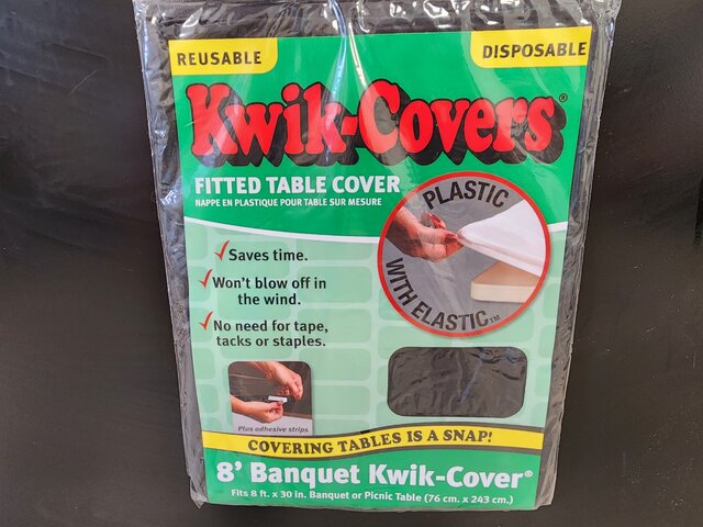 Kwik Covers Black 8'